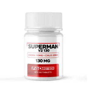 Superman V2 (Viagra / Cialis) 130mg  - 50 Tablets