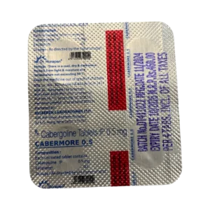 Cabergoline 0.5mg – 4 Tablets