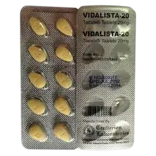 Cialis Vidalista 20mg - 20 tablets
