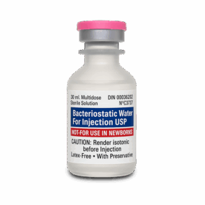 Bacteriostatic Water (Pfizer) 30ml Multidose Vial (peptides/hgh etc)