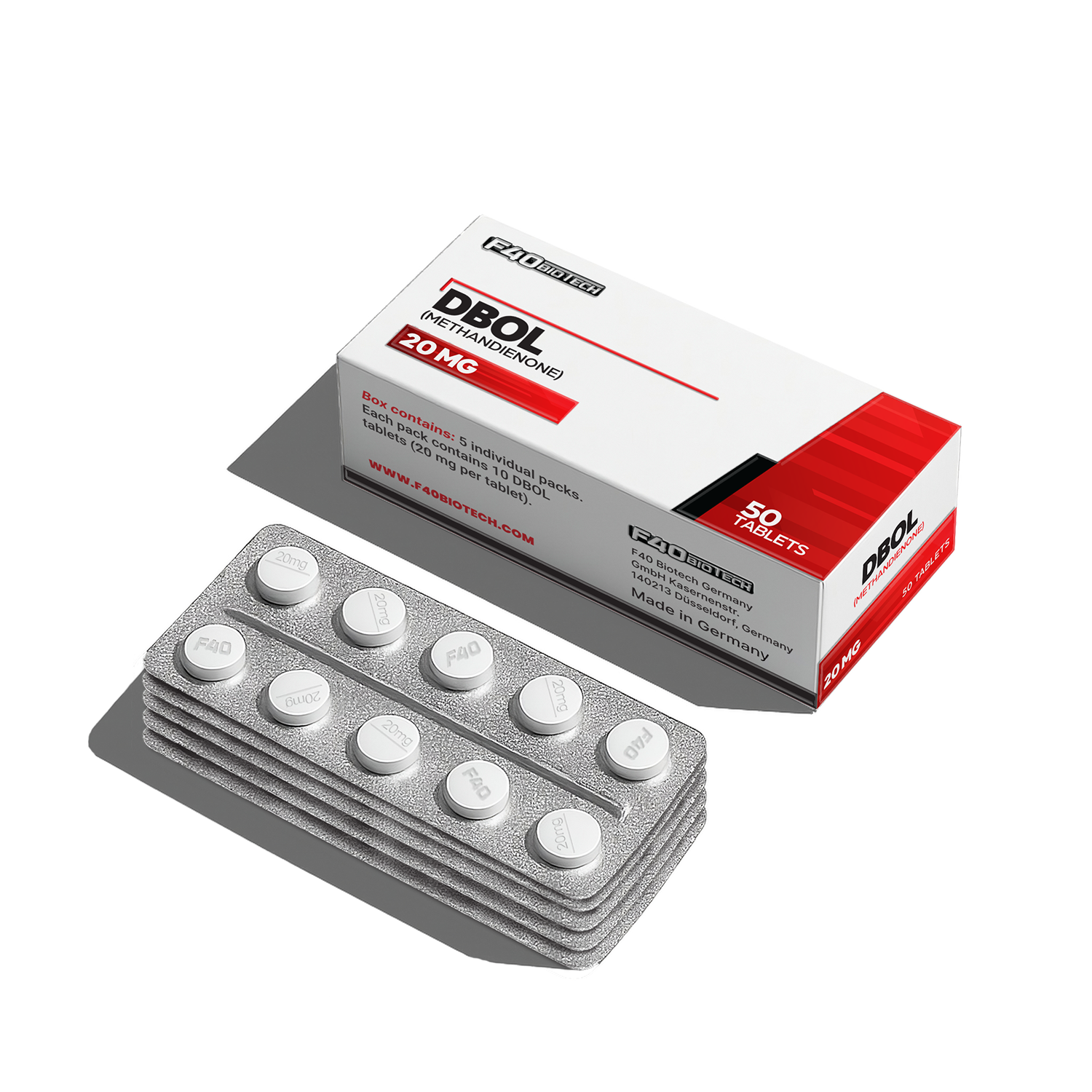 DBOL 20mg online in Canada - Qty : 50 - F-40 Biotech Germany (Qualitative and quantitative analysis second image)