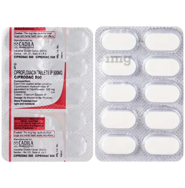Ciprodac 500 MG