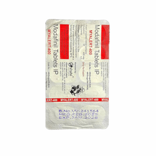 Modafinil 400MG - Rocket fuel - 10 pack blister strip