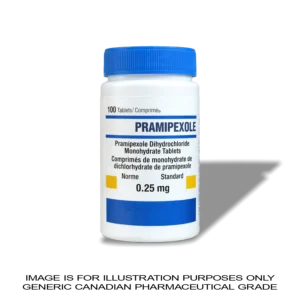 Pramipexole 0.25mg - 100 Tablets