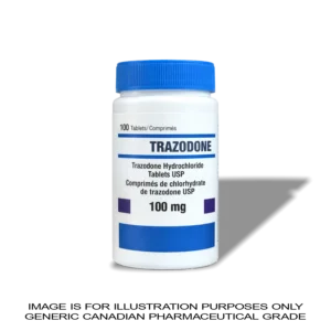 Trazodone 100mg - 100 Tablets