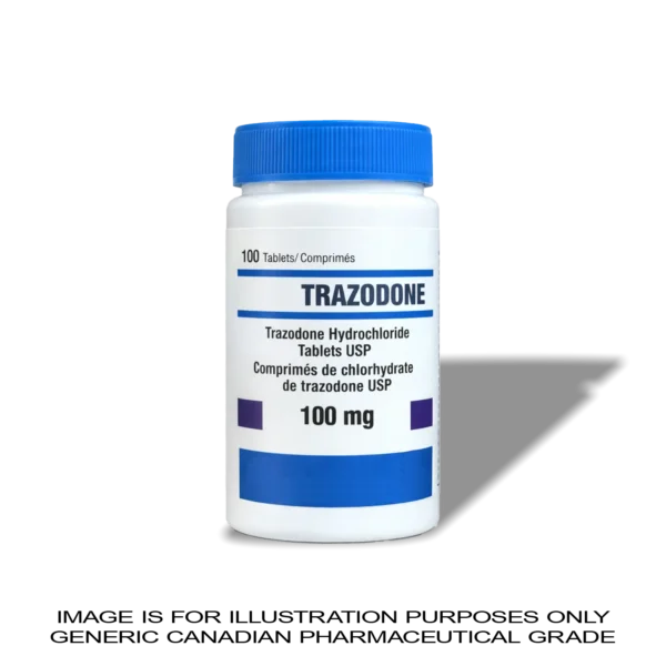 Trazodone 100mg - 100 Tablets