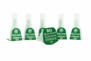 BD 4mm x 32G – Pen Needles X 10 PACK [10 TIPS] Bd Green