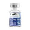 Glow Protocol 70 peptide stack with BPC-157, TB-500 and GHK-Cu vials and lab analysis documentation