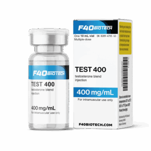 Testosterone 400 BULKING BLEND MCT- Tested @ 411.72 mg total per ml - F-40 Biotech Injectables Germany (Qualitative and quantitative analysis second image)
