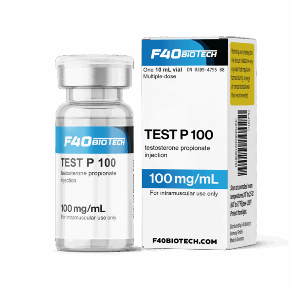 Testosterone prop 100 - MCT - F-40 Biotech Injectables Germany (Qualitative and quantitative analysis second image)