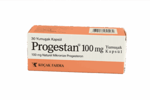 Progestan [Progesterone] 100mg or 200mg x 30 Tablets - Turkey Pharmaceutical