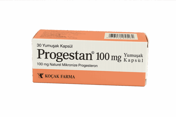 Progestan [Progesterone] 100mg or 200mg x 30 Tablets - Turkey Pharmaceutical