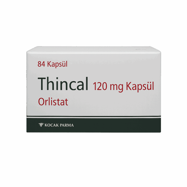 Orlistat 120mg x 84 Tablets [Thincal] - Turkey Pharmaceutical Grade [Extreme weight-loss - Limited stock]