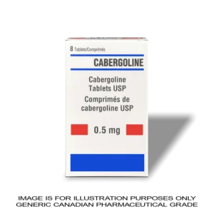 Cabergoline 0.5mg - 8 Tablets