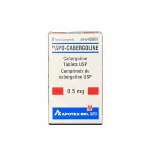 Cabergoline 0.5mg x 8 Tablets - Pharmaceutical Grade