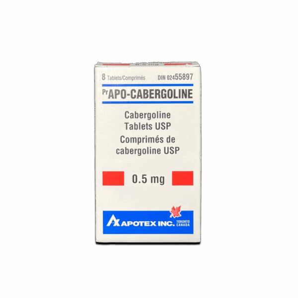 Cabergoline 0.5mg x 8 Tablets - Pharmaceutical Grade