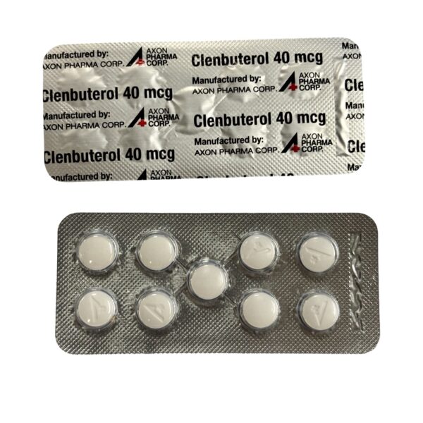 Clenbuterol - 40mcg- Blister Sheet of 9 tablets - Free - CUSTOMER APPRECIATION