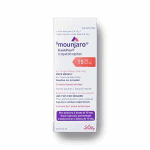 Mounjaro® 60mg [15mg/0.6mL – 2.4mL] multi-dose KwikPen® (tirzepatide Injection Pen) – Lilly (AUTHENTIC)
