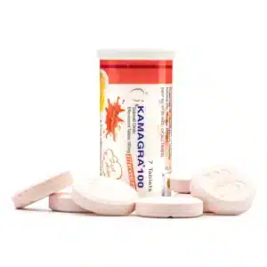 Effervescent Viagra [sildenafil] Tablets 100mg – FAST ACTING – Dissolve in water – 7 tablet bottle