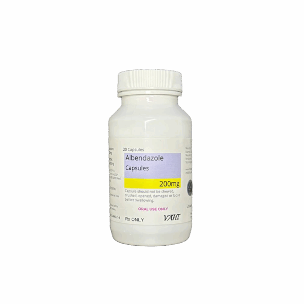 ALBENDAZOLE 200MG X 20 – CANADIAN PHARMACEUTICAL GRADE ANTIPARASITIC