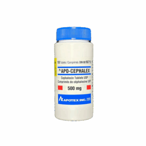 CEPHALEXIN 500MG X 100 – CANADIAN PHARMACEUTICAL GRADE