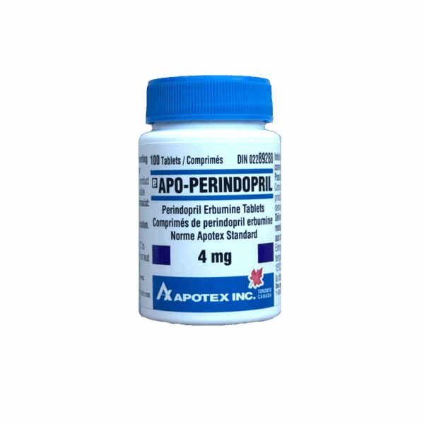 PERINDOPRIL 4MG X 100 – CANADIAN PHARMACEUTICAL GRADE