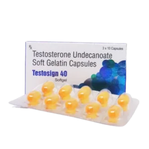 TESTOSIGN 40mg X 30 | INDIA PHARMACEUTICAL GRADE