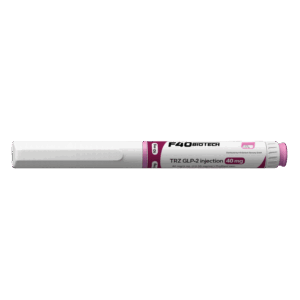 GLP-2 TRZ 40MG PEN – dual GIP and GLP-1 receptor agonist - Adjustable dosage pen 2.5mg / 5mg/ 10mg - F40-Biotech Germany