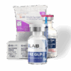 GLP-2 TRZ 10MG KIT – dual GIP and GLP-1 receptor agonist KIT  [10MG VIAL+WATER+SYRINGES+ STERILE WIPES ] COMPLETE  -  LAB TEST JAN/2025 99.46%