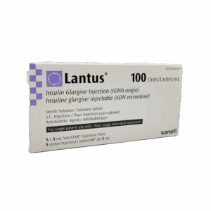 Lantus 100iu/mL 5x3mL Insulin Pens | CANADIAN PHARMACEUTICAL GRADE