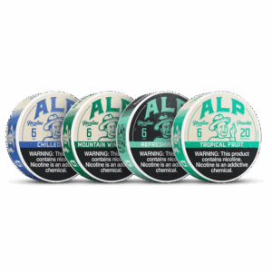 ALP Nicotine Pouches 6 mg | 9 mg | 12 mg [4 FLAVORS] | Single or 5 Pack - NEW FLAVOR MOUNTAIN WINTERGREEN