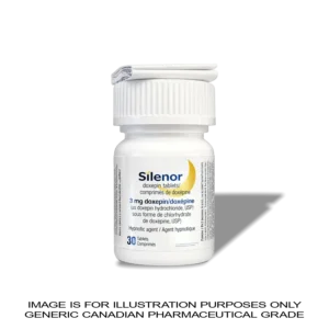 Doxepin Tablets (Silenor) 3mg - 30 Tablets