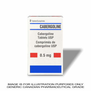 Cabergoline 0.5mg x 8 Tablets - Pharmaceutical Grade