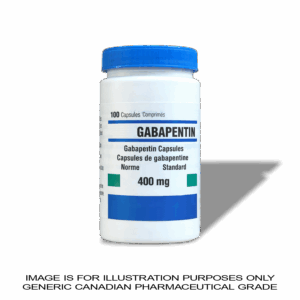 GABAPENTIN 400MG x 100 | CANADA PHARMACEUTICAL GRADE - * re packed with cotton*