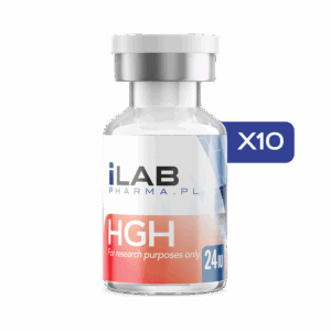 HGH Kit 240iu (24iu per vial] – iLAB Pharma wholesale 10 pack -LIMITED STOCK