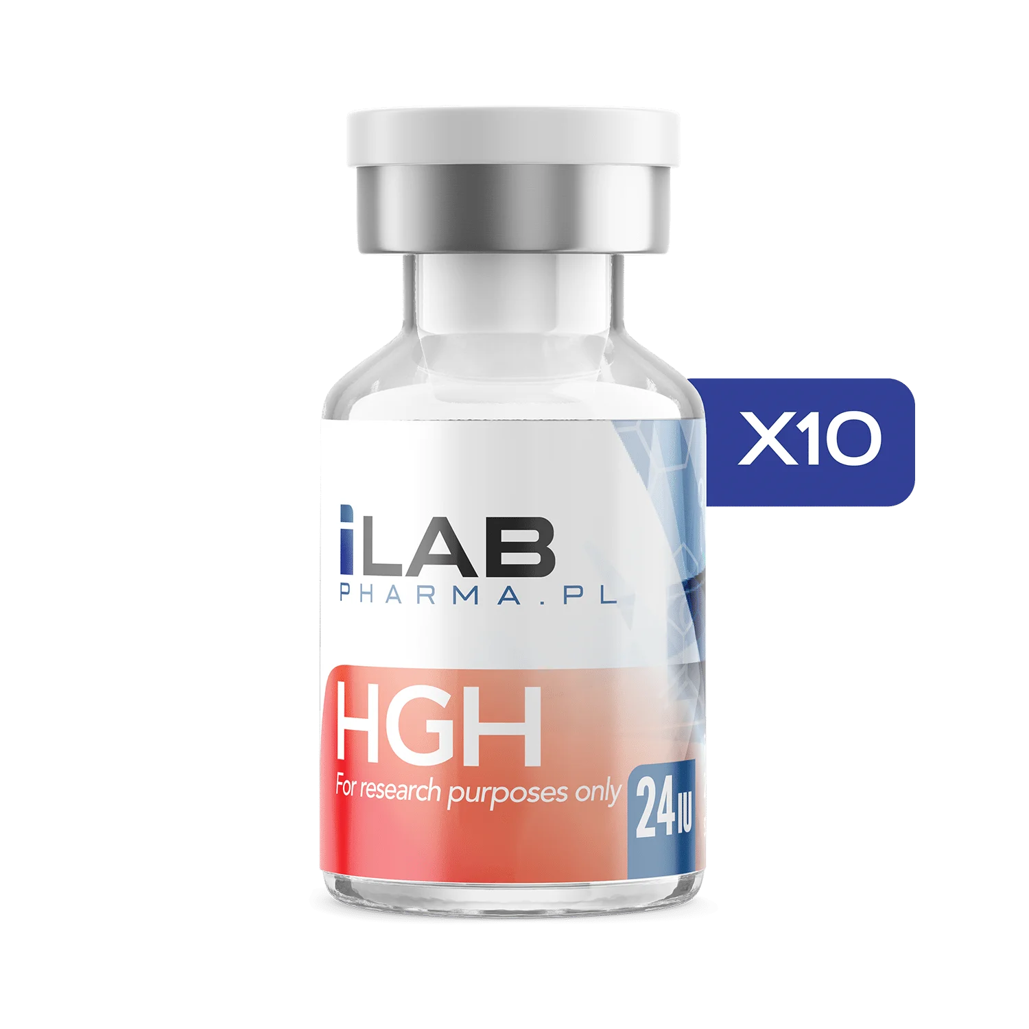 HGH Kit 240IU iLAB Pharma – research grade somatropin for muscle growth, fat loss, and anti-aging studies in Canada