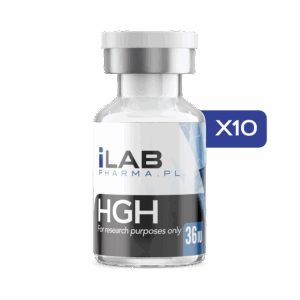HGH Kit 360iu (36iu per vial] – iLAB Pharma wholesale 10 pack -LIMITED STOCK