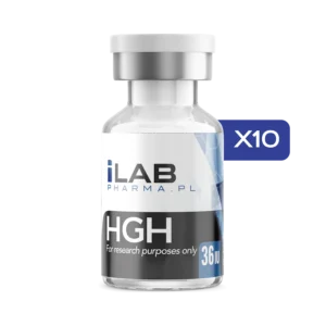 HGH Kit 360IU iLAB Pharma | research grade somatropin for muscle growth, fat loss, and anti-aging studies in Canada