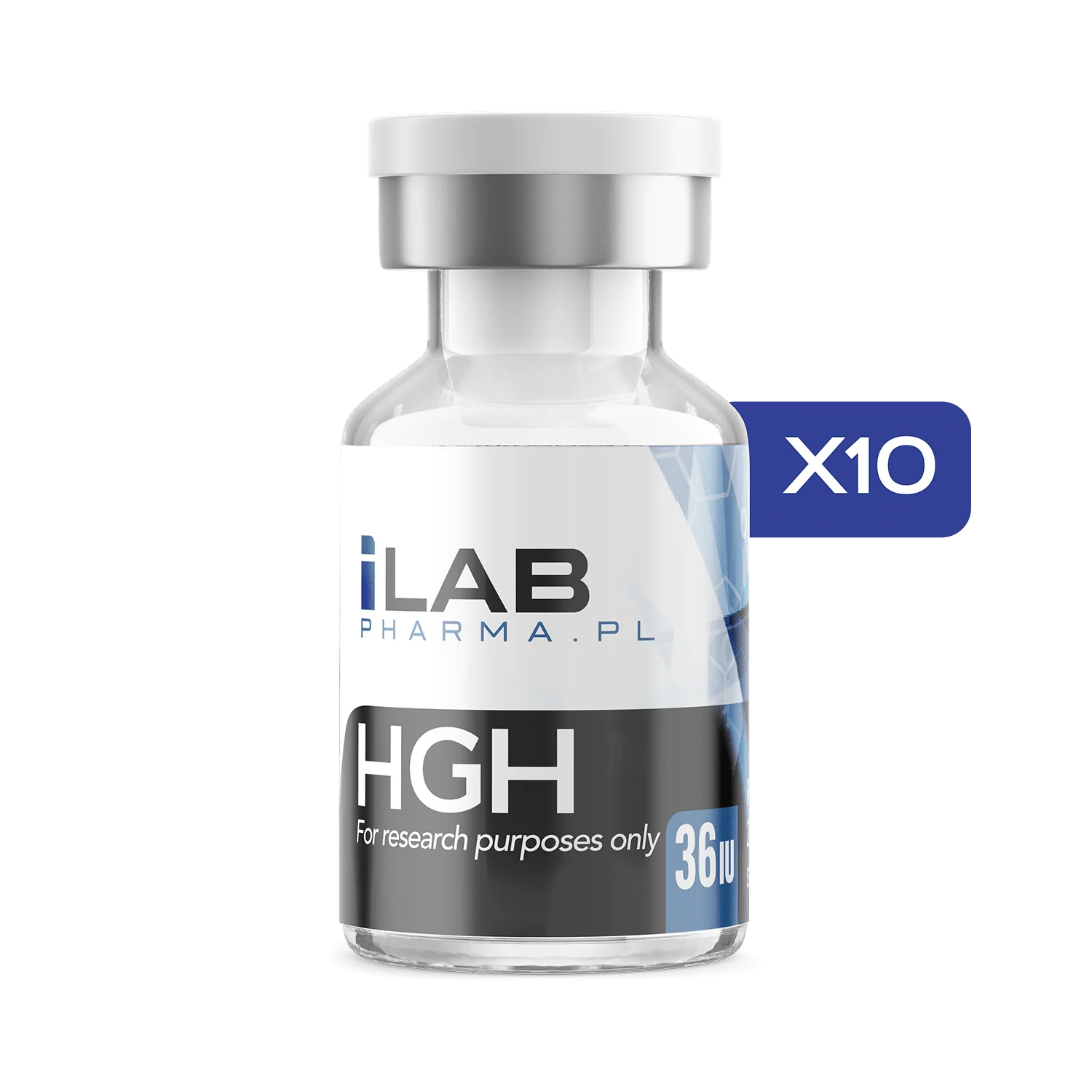 HGH Kit 360IU iLAB Pharma | research grade somatropin for muscle growth, fat loss, and anti-aging studies in Canada