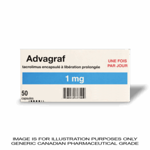 Tacrolimus 1mg X 50 (ADVAGRAF) | CANADIAN PHARMACEUTICAL GRADE