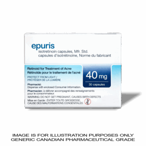 Epuris 40mg Retinoid Acne Treatment Accutane
