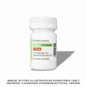 Estradiol 2mg x 100 | CANADIAN PHARMACEUTICAL GRADE