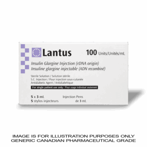 Lantus 100iu/mL 5x3mL Insulin Pens | CANADIAN PHARMACEUTICAL GRADE
