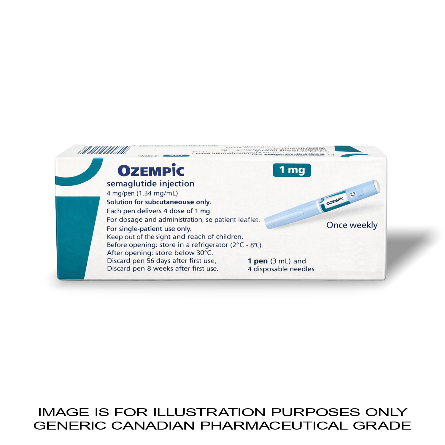 SEMAGLUTIDE PEN BLUE BOX 4MG