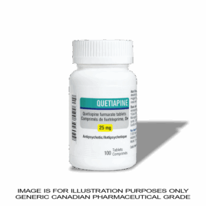 Quetiapine (seroquel) 25mg  x 100 - Aura [Mood] | CANADA PHARMACEUTICAL GRADE