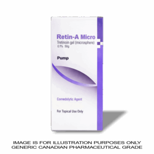 Retin-A Micro (Trentinoin gel) 0.1% 50g – CANADA PHARMACEUTICAL GRADE