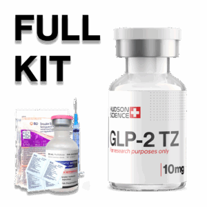 GLP-2 TRZ 10MG KIT – dual GIP and GLP-1 receptor agonist KIT  [10MG VIAL+WATER+SYRINGES+ STERILE WIPES ] COMPLETE  -  LAB TEST JAN/2025 99.46%