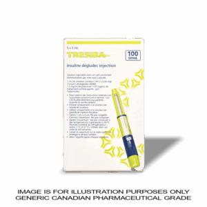 TRESIBA 5 x 3mL 100iu Insulin Pens | CANADIAN PHARMACEUTICAL GRADE