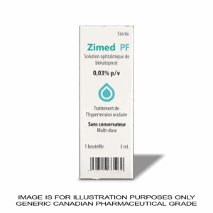 Bimatoprost ophthalmic solution (Latisse) 0.03% w/v 3mL [GROW EYELASHES] | CANADIAN PHARMACEUTICAL GRADE