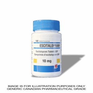 Escitalopram(Lexapro) 10mg - 100 Tablets